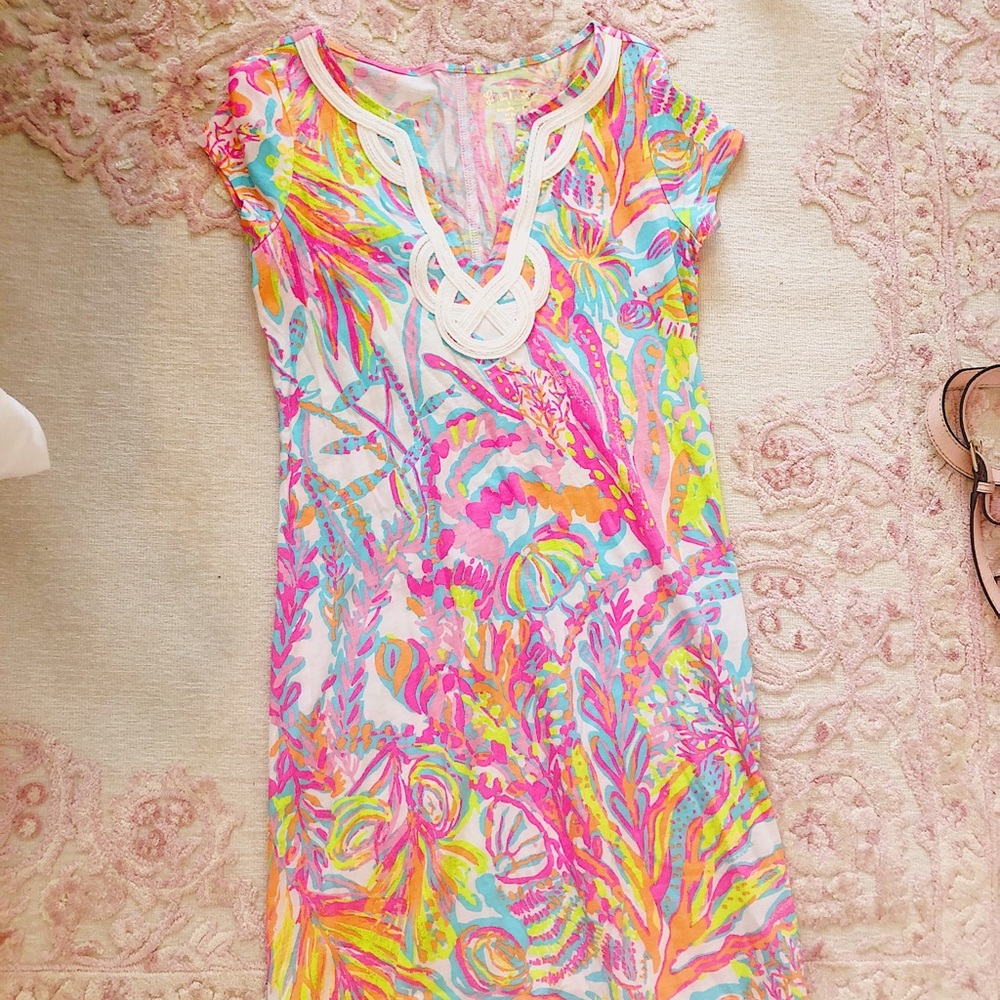 Lilly Pulitzer Scuba to Cuba Knit Dress Size XS